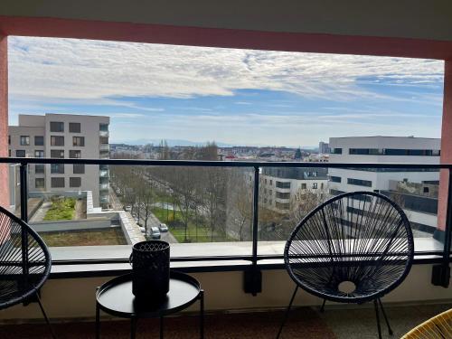 Appart Standing Balcon 6 Pers Parking Privé Tram