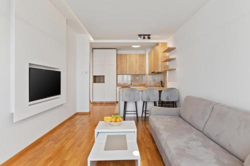 Η κουζίνα ή μικρή κουζίνα στο ID LUX APARTMENTS