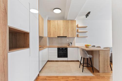 Η κουζίνα ή μικρή κουζίνα στο ID LUX APARTMENTS