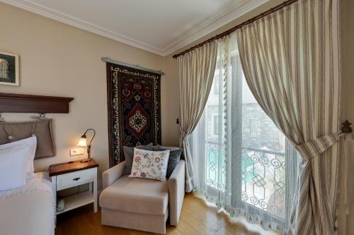 Postel nebo postele na pokoji v ubytování Akanthus Hotel Ephesus