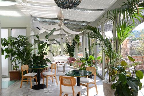 Jardin de l'établissement Hotel Borgo Antico