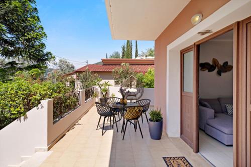 Un balcón o terraza de Villa prolithia 1