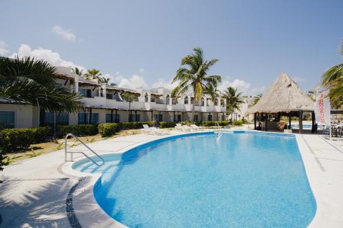 Bazén v ubytování VR CLUB Tulum Riviera nebo v jeho okolí