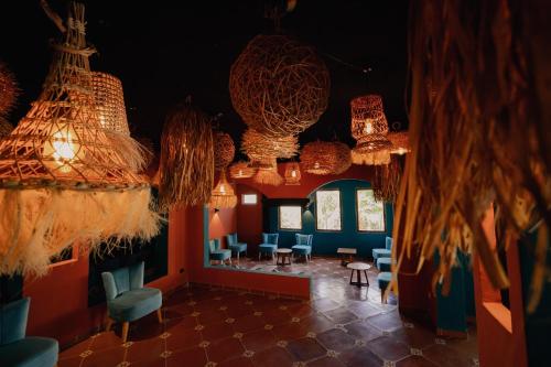 Posezení v ubytování VR CLUB Tulum Riviera