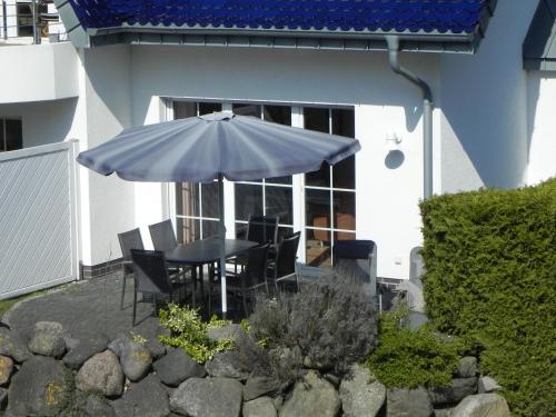 Bygningen som feriehuset ligger i