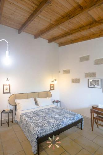Postel nebo postele na pokoji v ubytování Agriturismo tenuta Margherita