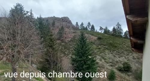 a view of a mountain withwe devils chumpride at MALPAS125 maison 6 chambres 10personnes in Accons