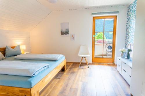 Katil atau katil-katil dalam bilik di Apartment Bergglück im Lungau