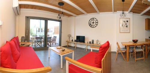 Μια τηλεόραση ή/και κέντρο ψυχαγωγίας στο George's Luxury Loft