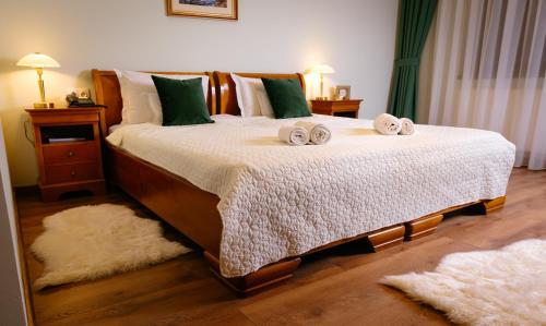 Postel nebo postele na pokoji v ubytování Septimia Hotels & Spa Resort