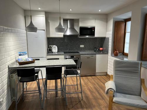 Dapur atau dapur kecil di La Balconada de Valdeón