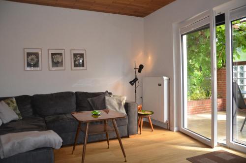 Χώρος καθιστικού στο Ferienhaus Charlie