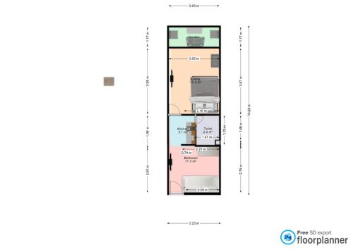 ALBATROSの見取り図または間取り図