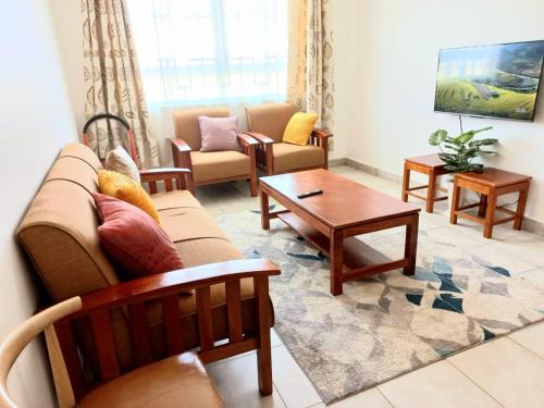ナイロビにあるExecutively furnished 3br apartment located 15minutes from JKIAのギャラリーの写真