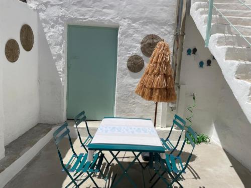Balkoni atau teres di Vivienda turística rural cerca de Bardenas y Senda Viva