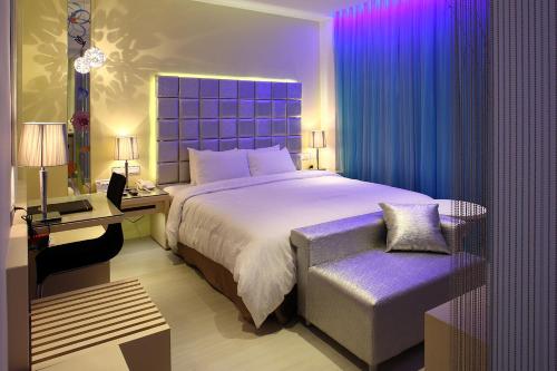 Postelja oz. postelje v sobi nastanitve Hsiangkelira Hotel
