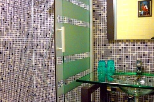 Ένα μπάνιο στο Hôtel Mille et une Feuilles