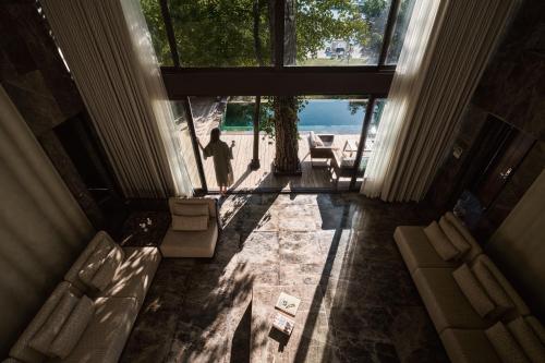 Posezení v ubytování Club Prive by Rixos Gocek