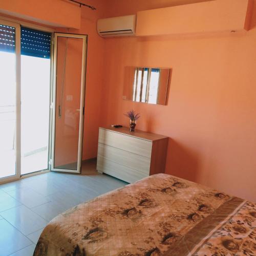 Ένα ή περισσότερα κρεβάτια σε δωμάτιο στο Mati Rooms