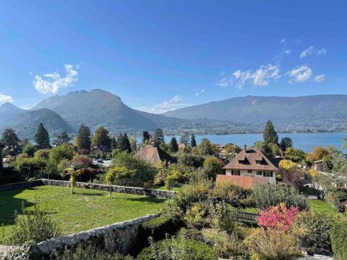 Appartement avec Jardin & vue Lac Talloires (15' Annecy)