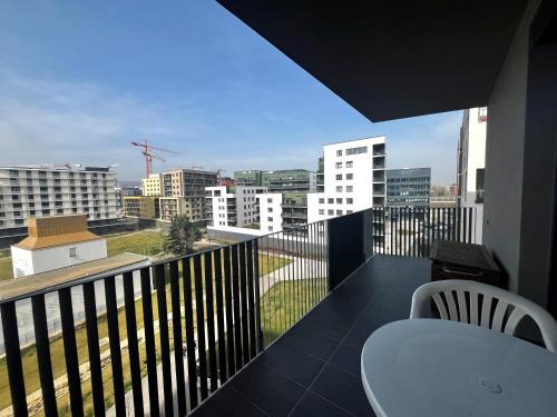 Balkón nebo terasa v ubytování Buda Bay Apartments