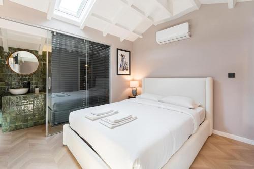 Katil atau katil-katil dalam bilik di Beachside House in Matosinhos