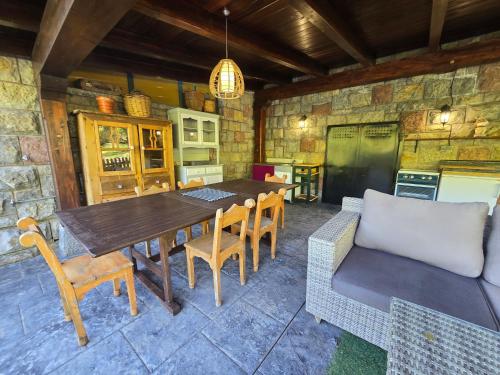 Posezení v ubytování Pico la Villa
