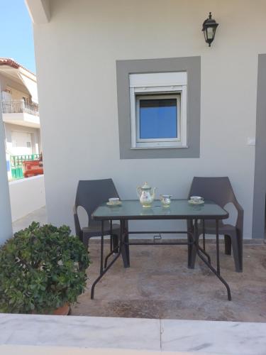 En balkon eller terrasse på Maria's sala