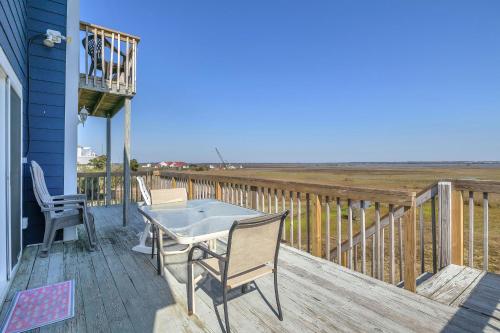 Μπαλκόνι ή βεράντα στο Griffin by Oak Island Accommodations