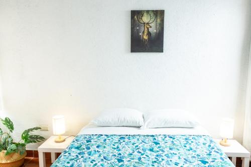 Hikuri Houseにあるベッド