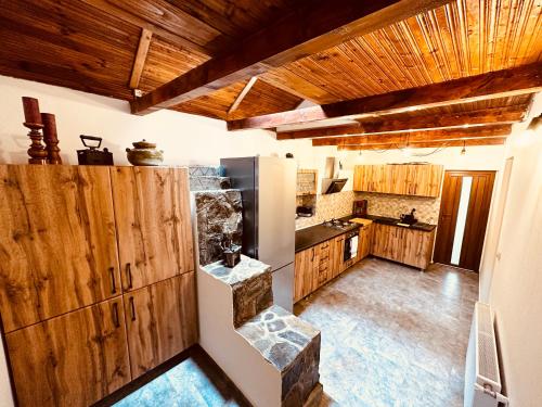 Η κουζίνα ή μικρή κουζίνα στο Casa Rogin