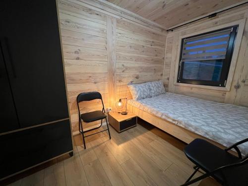 Letto o letti in una camera di Kalinowe Wzgórze