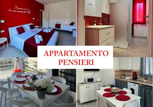 Kuchyň nebo kuchyňský kout v ubytování Sirio rooms and apartments