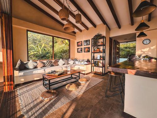 Un lugar para sentarse en Villa Canopy Minca