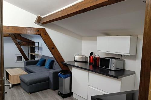 Détente - Appartement et poutres apparentes