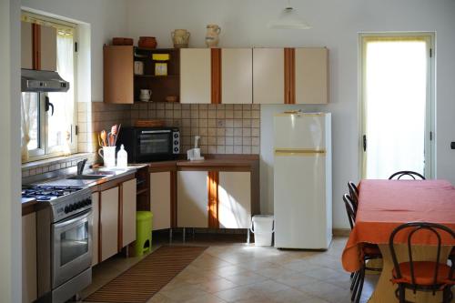 Η κουζίνα ή μικρή κουζίνα στο Verzura Bed and Breakfast