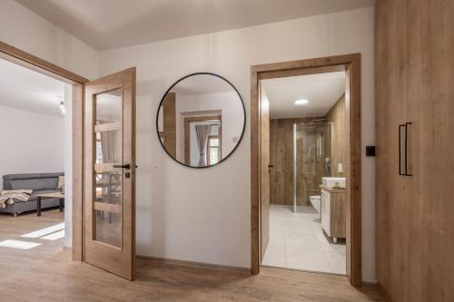 Koupelna v ubytování Apartmán Oliva