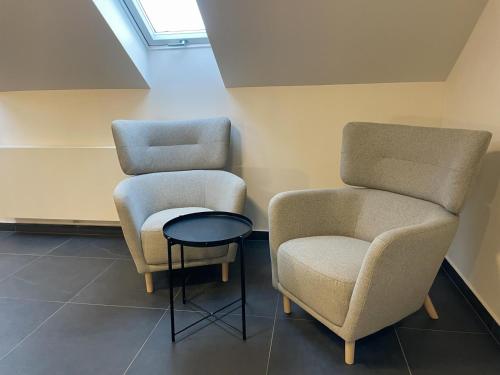 Posezení v ubytování Apartmány Javorná