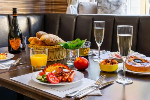 Možnosti snídaně pro hosty v ubytování Hotel Garni Na Havlíčku