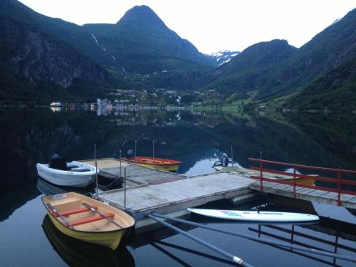 Gallery image of Fjorden Campinghytter in Geiranger