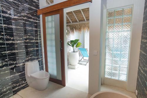 Koupelna v ubytování Island Style Retreat