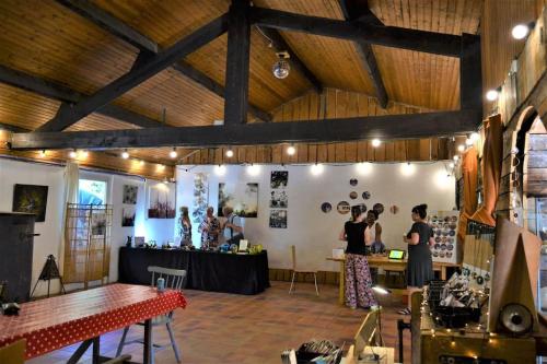 Restaurace v ubytování L'App'Art des Ateliers Gerny