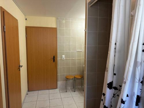 Koupelna v ubytování WG-Hostel