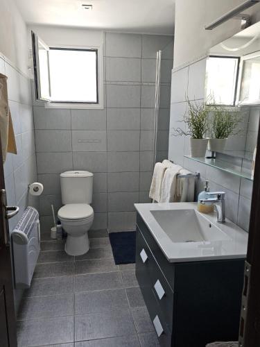 Koupelna v ubytování Villa dionysus