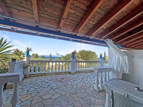 Μπαλκόνι ή βεράντα στο Corfu Andromaches Holiday Apartments