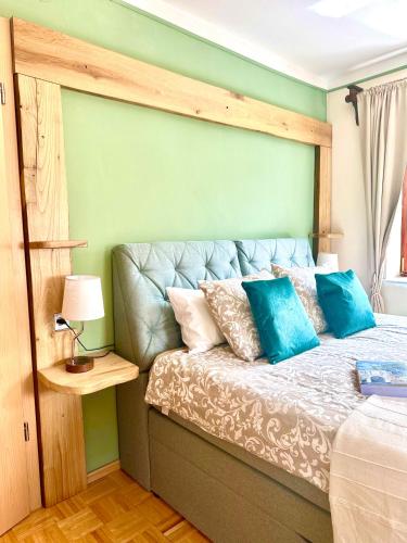 Katil atau katil-katil dalam bilik di Guesthouse Sabine - pr` Skminc