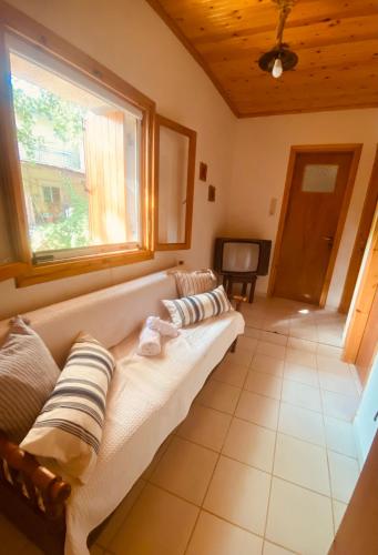 Postel nebo postele na pokoji v ubytování Diamantis Apartment