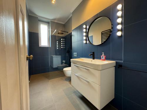 Kúpeľňa v ubytovaní Victus Apartamenty, Apartament Grand