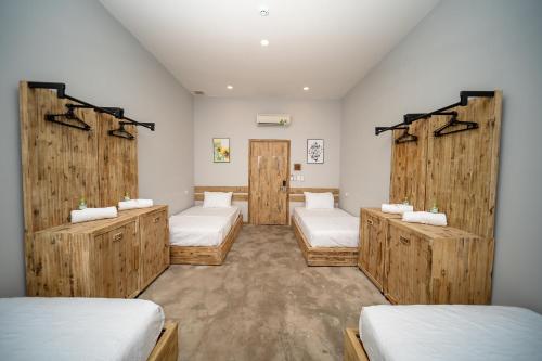 Cama o camas de una habitación en 9Station Hostel & Bar Phu Quoc