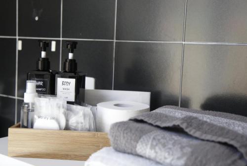 Ένα ή περισσότερα κρεβάτια σε δωμάτιο στο Diverso Apartment